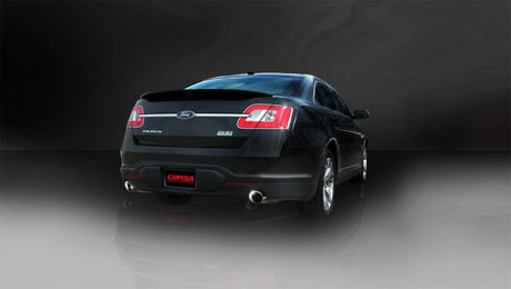 Corsa 10-13 Ford Taurus SHO 3.5L V6 Turbo Polished Sport Cat-Back Exhaust 14315