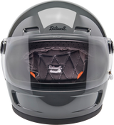 BILTWELL Gringo SV Helmet - Gloss Storm Gray - Large 1006-109-504