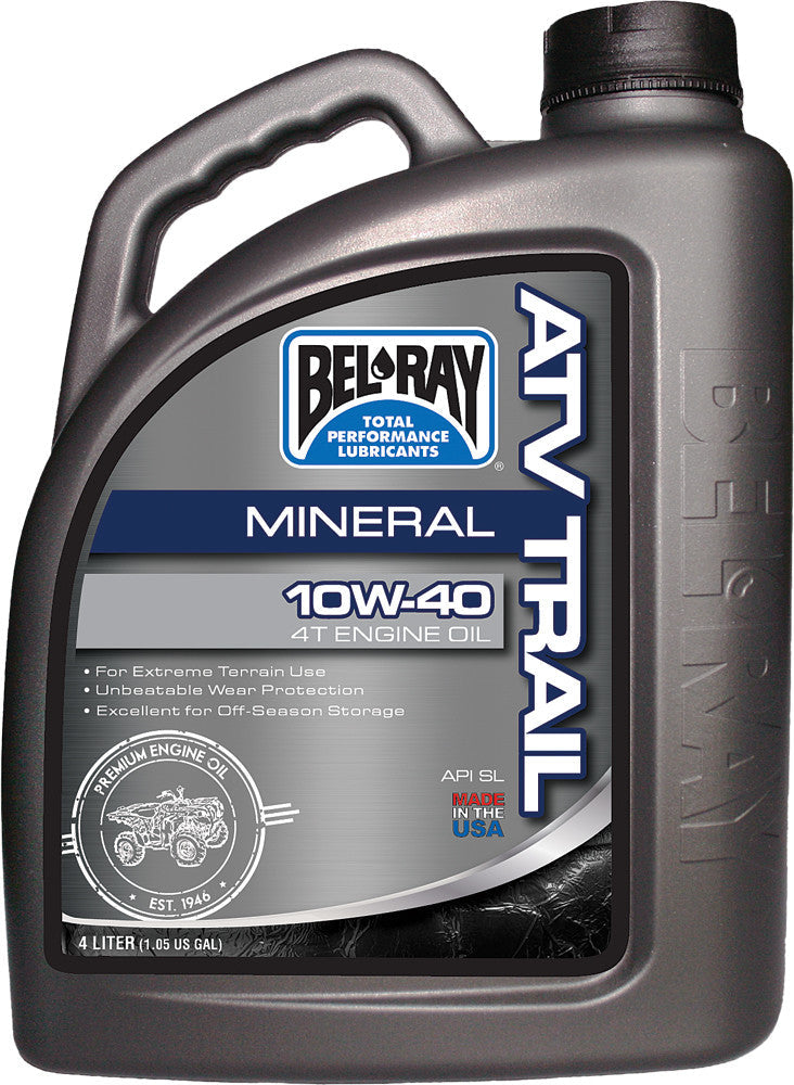 BEL-RAY Mineral 4t Engine Oil 10w-40 4l 99050-B4LW