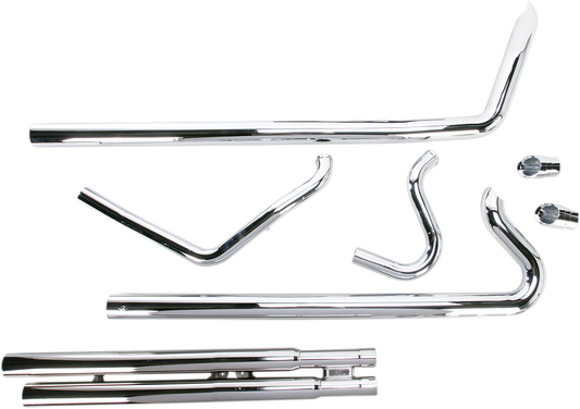 COBRA Speedster Xtra Long Slashdown Exhaust - Switchback CANNOT SHIP APP 6959