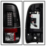Spyder Ford Super Duty 08-15 LED Tail Lights Black ALT-YD-FS07-LED-BK 5003898