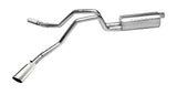 Gibson 10-13 Chevrolet Silverado 1500 LS 4.8L 2.25in Cat-Back Dual Extreme Exhaust - Stainless 65637