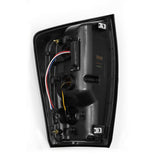 AlphaRex 16-20 Toyota Tacoma PRO-Series LED Tail Lights Jet Black 680010