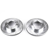 Power Stop 98-07 Lexus LX470 Front Evolution Drilled & Slotted Rotors - Pair JBR735XPR