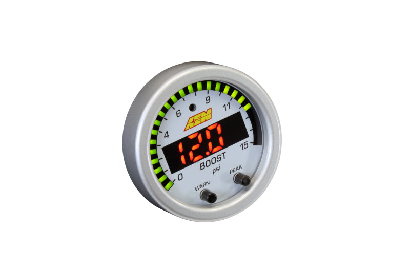 AEM X-Series Pressure 0-15psi Gauge Kit 30-0309