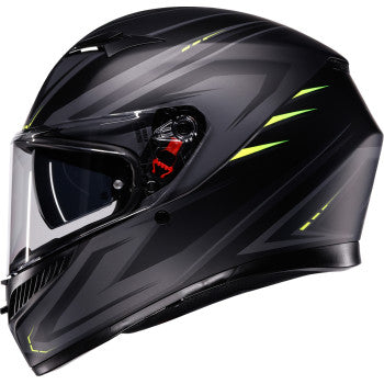 IN STOCK AGV Helmet K3 Syth Matte Black/Yellow Fluo Md 2118381004-026-M