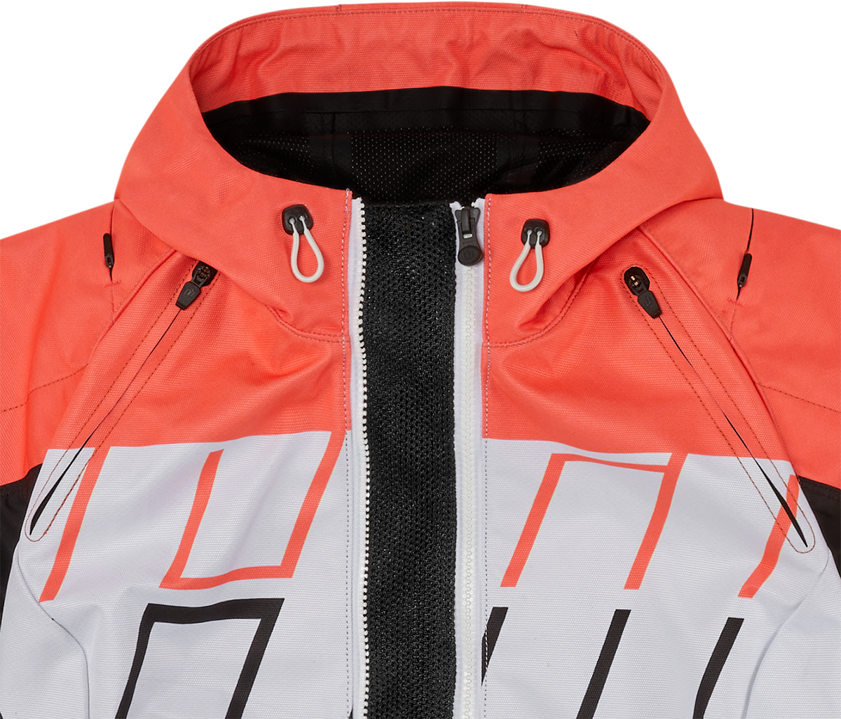 ICON Women's Airform Retro Jacket - Coral - Large 2822-1408