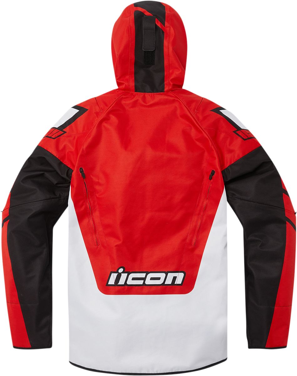 ICON Airform Retro Jacket - Red - Small 2820-5521
