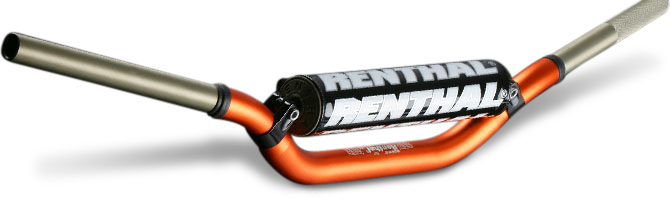 RENTHAL Handlebar - 7/8" - 783 - KX65 ('02 - '14) - Orange 78301OR03219