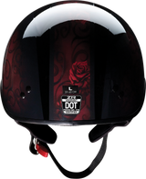 Z1R Vagrant Helmet - Red Catrina - Black/Red - Small 0103-1314