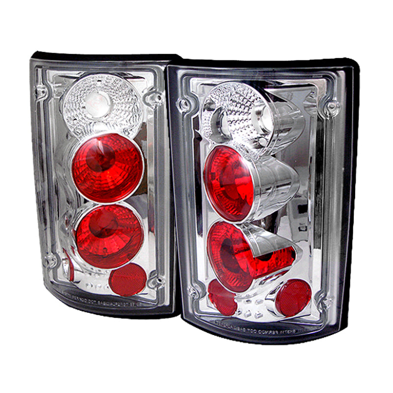 Spyder Ford Excursion 00-06/Econoline 150/250/350/450/550 95-06 Euro Tail Lights Chrm ALT-YD-FEC00-C 5002921