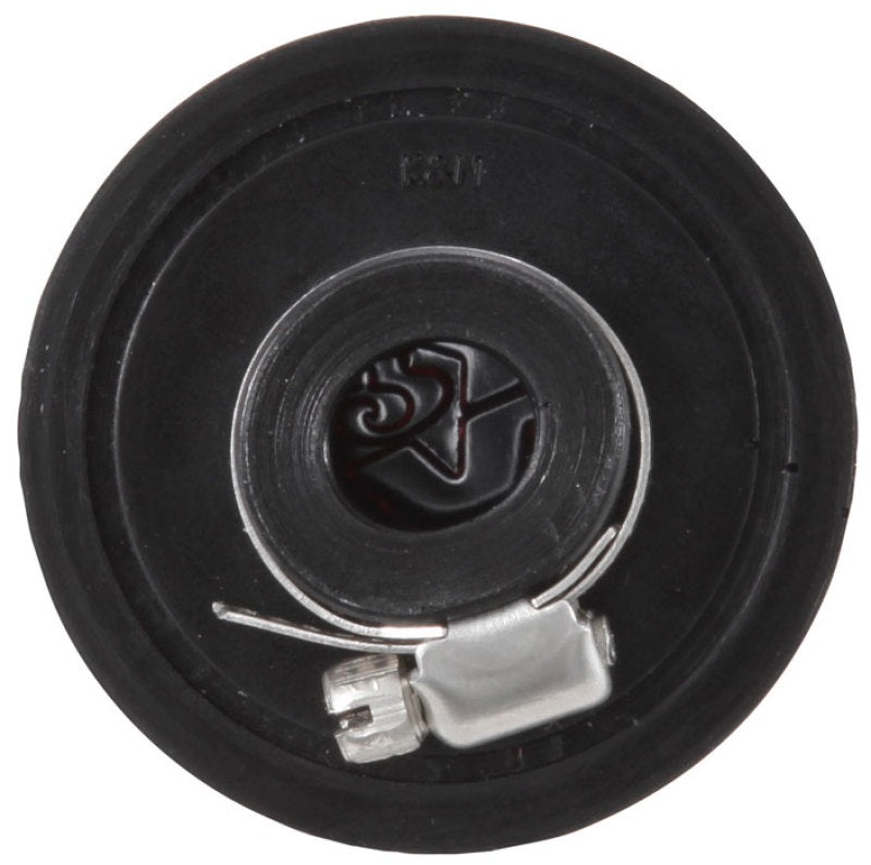 K&N Clamp On Rubber Base Crankcase Vent Filter 0.5in Flange ID 2in OD 1.5in Height 62-1330