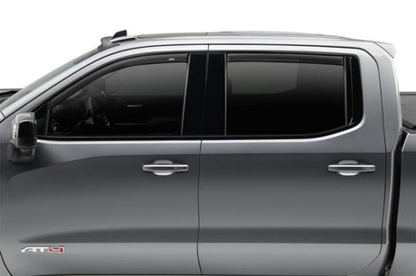 AVS 16-18 Toyota Tacoma Double Cab Ventvisor In-Channel Window Deflectors 4pc - Matte Black 1774036