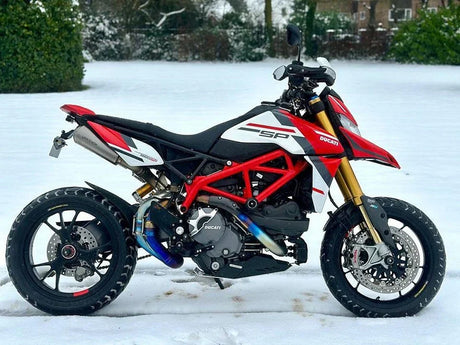 Vandemon Ducati Hypermotard 950 & 950SP Full Titanium Exhaust System 2019-2024 DUC950HYPMTIEXC-1 VA-110