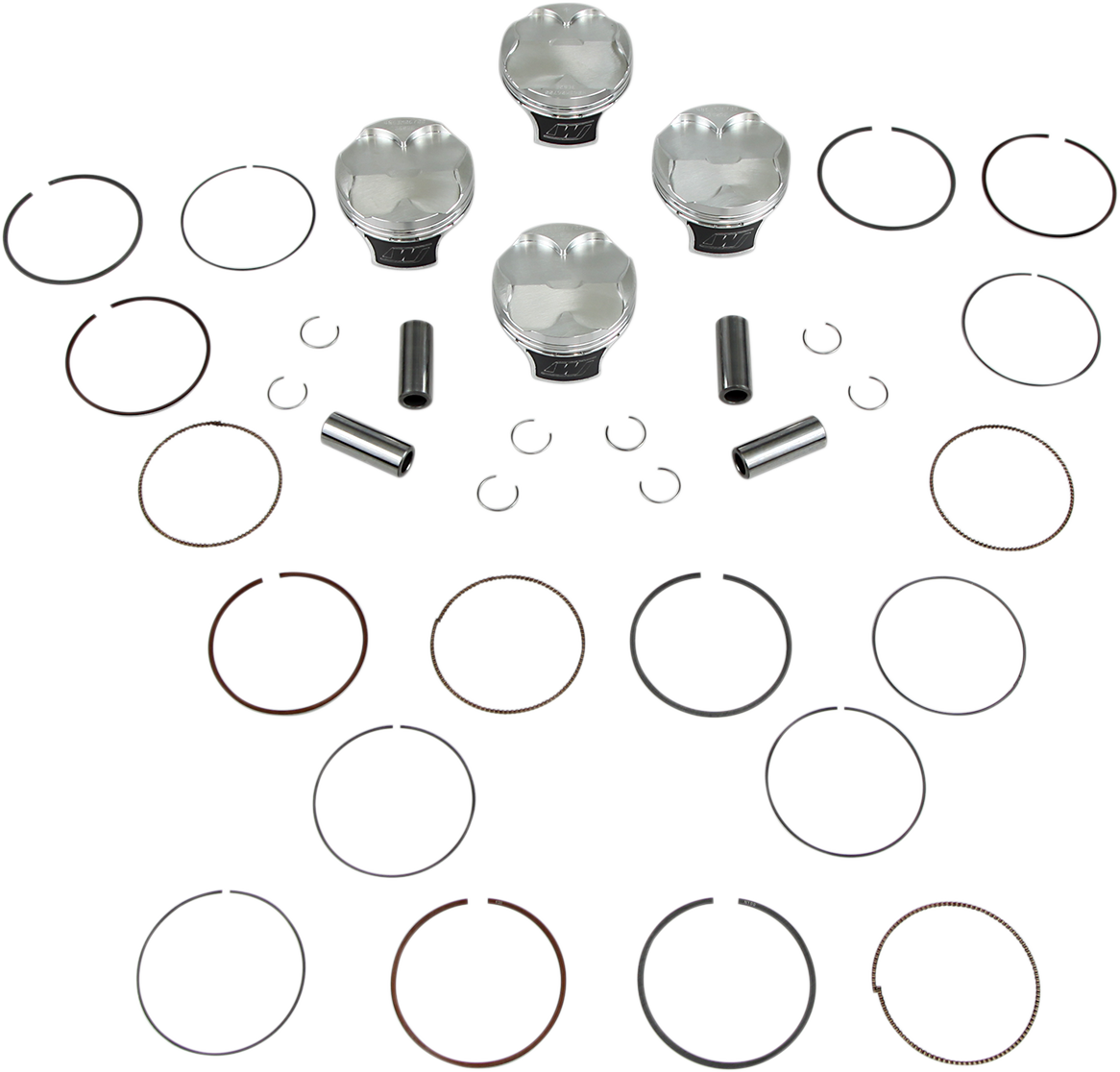 WISECO Piston Kit - CB600RR HEAD GASKET NOT INCLUDED Forged CK169