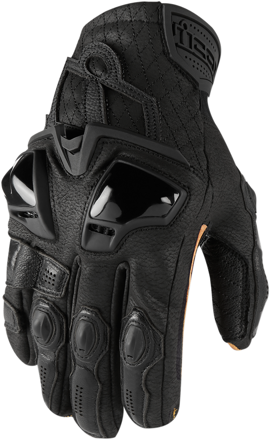 ICON Hypersport™ Short Gloves - Black - Small 3301-3533