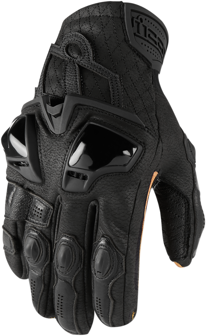 ICON Hypersport™ Short Gloves - Black - Medium 3301-3534