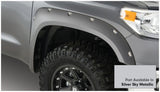Bushwacker 16-18 Toyota Tundra Fleetside Pocket Style Flares 4pc 66.7/78.7/97.6in Bed - Silver Sky 30918-53