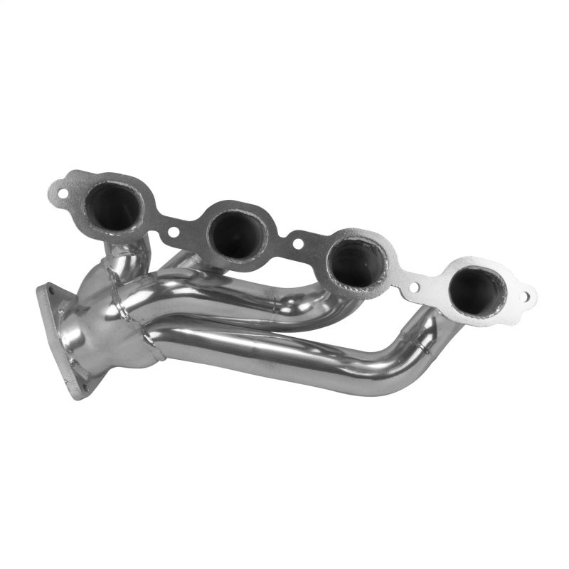 BBK 14-18 GM Truck 5.3/6.2 1 3/4in Shorty Tuned Length Headers - Polished Silver Ceramic 40470