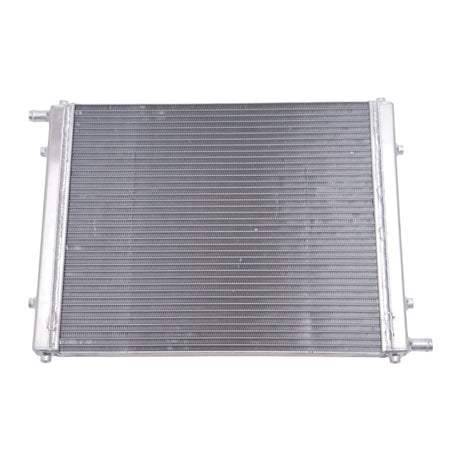 Edelbrock Heat Exchanger Single Pass Single Row 31 000 Btu/Hr 22In W X 16 5In H X 1 5In D Silver 15405