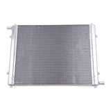 Edelbrock Heat Exchanger Single Pass Single Row 31 000 Btu/Hr 22In W X 16 5In H X 1 5In D Silver 15405