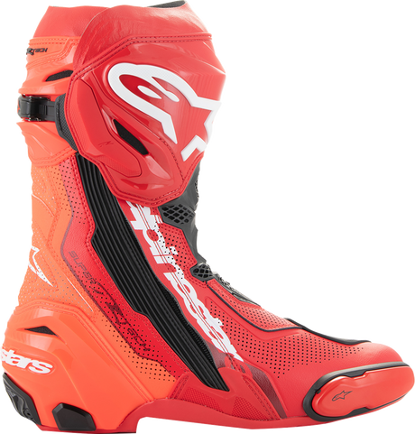 ALPINESTARS Supertech R Vented Boots - Red - US 10.5/EU 45 2220121-3029-45