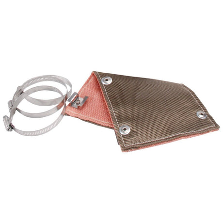 DEI Pipe Shield w/Stainless Steel Clamps - 6in x 12in - Titanium 10450