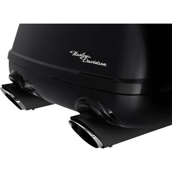VANCE & HINES Twin Slash Slip-On Mufflers - Black Freewheeler  2017-2025 /Road Glide 3 FLTRT  2023-2024 46796