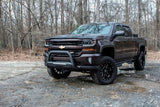 Lund 07-17 Chevy Silverado 1500 Bull Bar w/Light & Wiring - Black 47121214