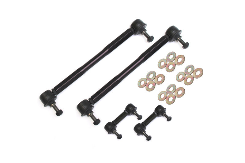 BMR 14-17 Chevy SS Front and Rear Sway Bar End Link Kit - Black ELK007