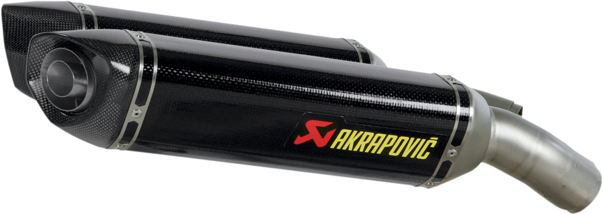 AKRAPOVIC Silenciadores de Escape Slip-On Fibra de Carbono Ducati 848 / 1098 / 1198 S-D10SO3-ZC 1811-1463 