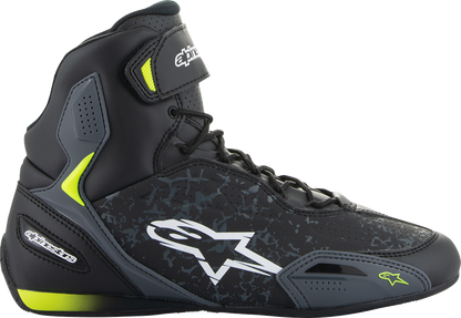 ALPINESTARS Faster-3 Shoes - Black/Yellow - US 8 2510219-155-8