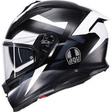 AGV Helmet K7 Glimpse Matte Black/White 2x 2118399004-016-XXL