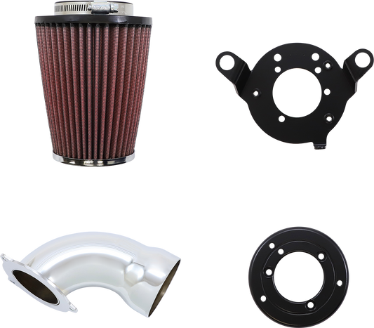 COBRA Cone Air Filter - Chrome/Chrome 606-0102-06