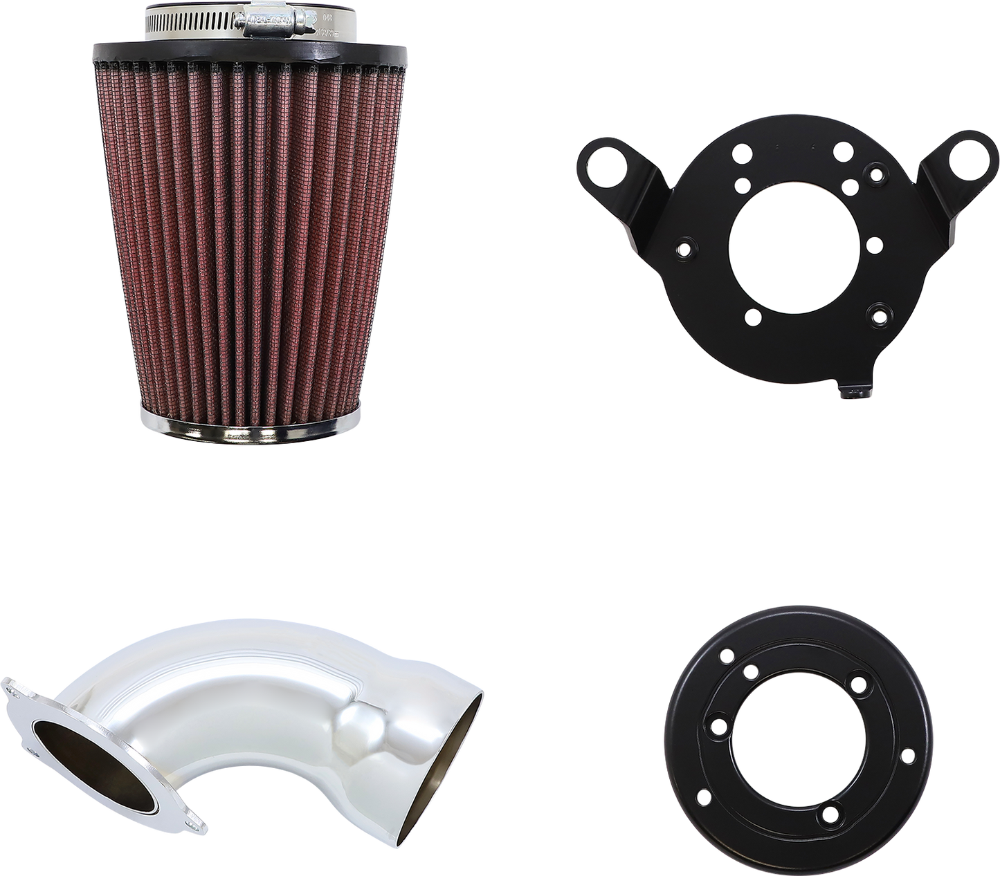 COBRA Cone Air Filter - Chrome/Chrome 606-0102-06