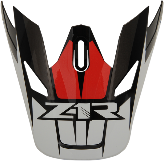 Z1R Rise Visor Kit - Ascend - Red 0132-1247