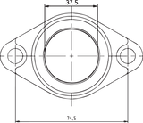 KIMPEX Carburetor Flange - Polaris 301750