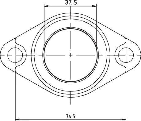 KIMPEX Carburetor Flange - Polaris 301750