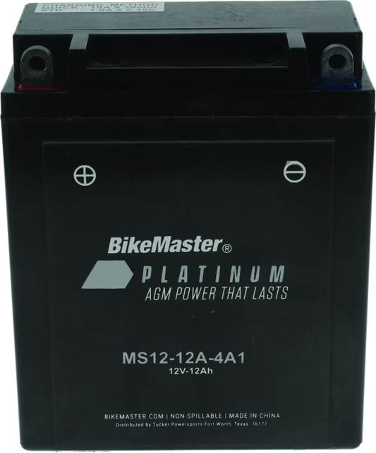 BikeMaster AGM Battery - MS12-12A-4A1 780703