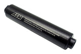 AEM Universal High Flow -10 AN Inline Black Fuel Filter 25-201BK