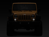 Raxiom 07-18 Jeep Wrangler JK Axial Series LED Turn Signals w/ Halo (Smoked) J127017