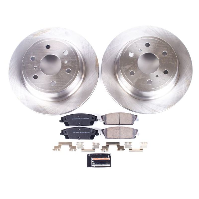 Power Stop 07-14 Cadillac Escalade Rear Autospecialty Brake Kit KOE2083