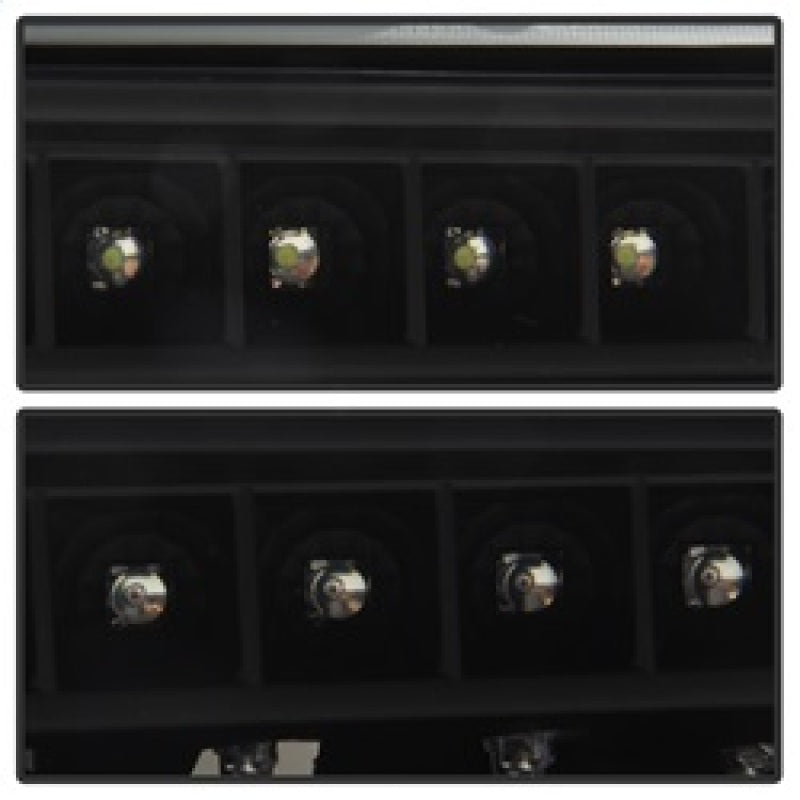 xTune GMC Sierra 99-06 /Yukon 00-06 Headlights & LED Bumper Lights - Black HD-JH-GS99-LED-SET-BK 9037399