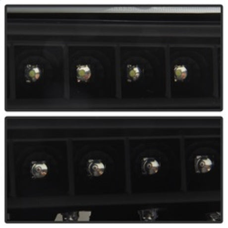 xTune GMC Sierra 99-06 /Yukon 00-06 Headlights & LED Bumper Lights - Black HD-JH-GS99-LED-SET-BK 9037399