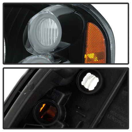 xTune 01-04 Nissan Frontier OEM Headlights - Black (HD-JH-NF01-AM-BK) 9042768