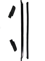 Rampage 2018+ Jeep Wrangler JL (2 & 4 Door) Soft Top Tailgate Bar - Black 87136