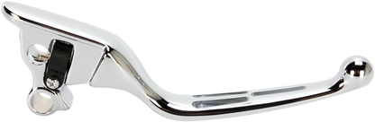 DRAG SPECIALTIES Clutch Lever - Wide Blade - Slotted - Chrome H07-0603-C