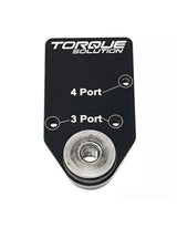 Torque Solution Billet MAC Valve Mount Bracket - For 3/4 Port MAC Solenoid Valves TS-UNI-646