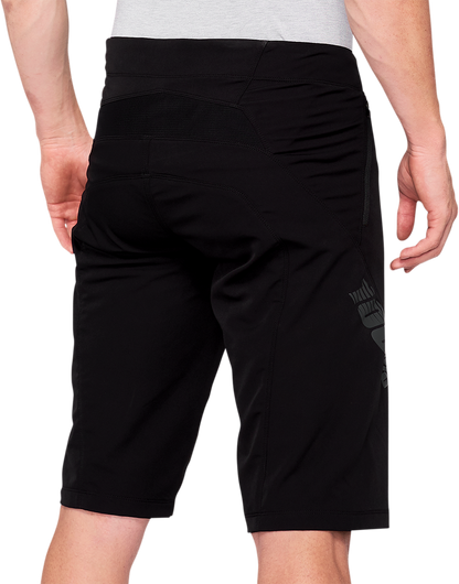 100% Airmatic Shorts - Black - US 30 40021-00001