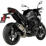 IN STOCK AKRAPOVIC Slip-On Line Muffler - Titanium - ECE - Kawasaki Z900 2025 S-K9SO11-HZT